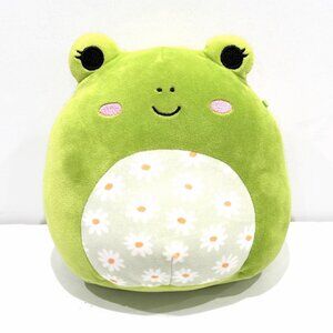 Squishmallows - Wendy the Frog (Green Floral Belly), 7.5 Inch, Easter 2022